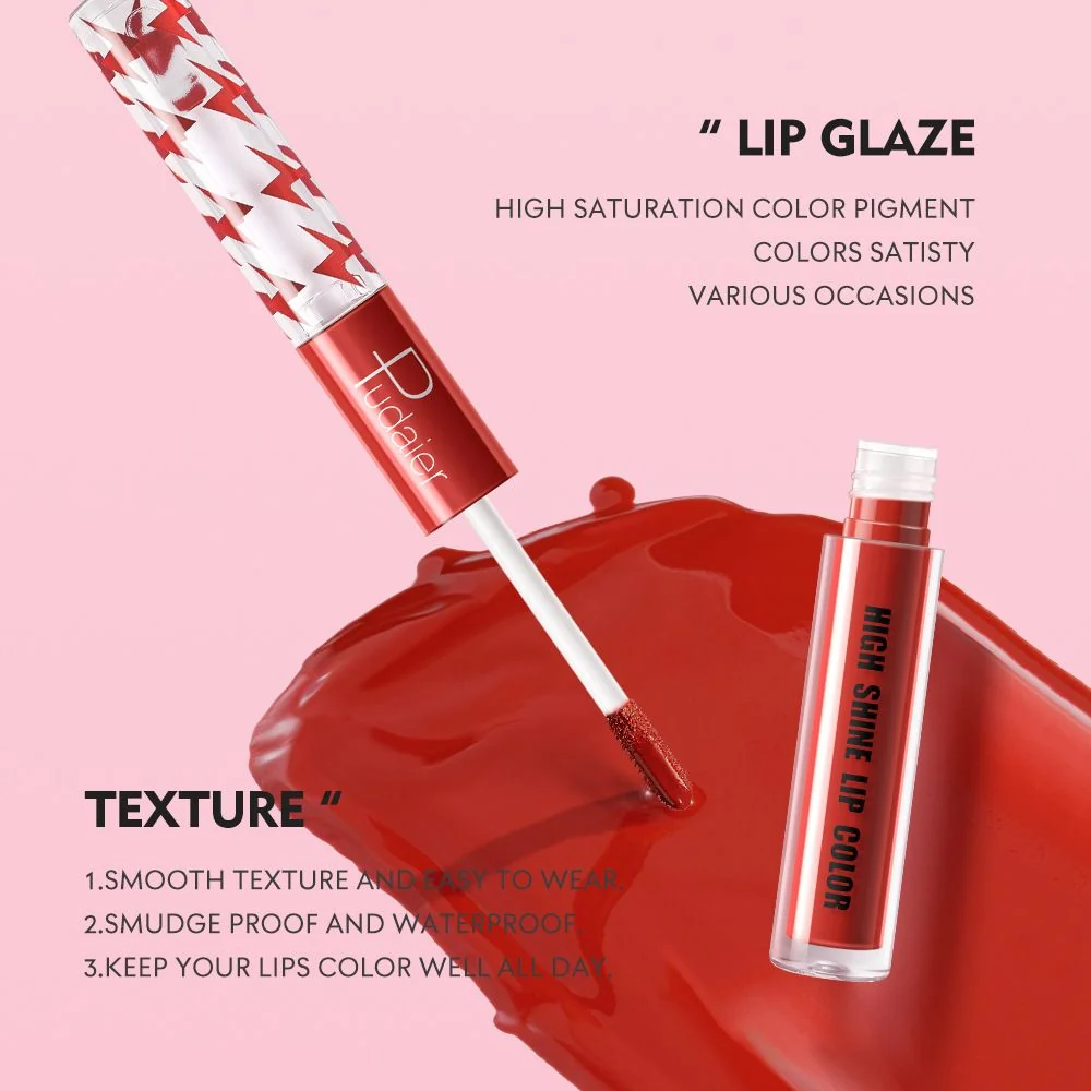 16 Colors Double Ended Highlighting Lip Gloss - High-shine Long-lasting - Image 4