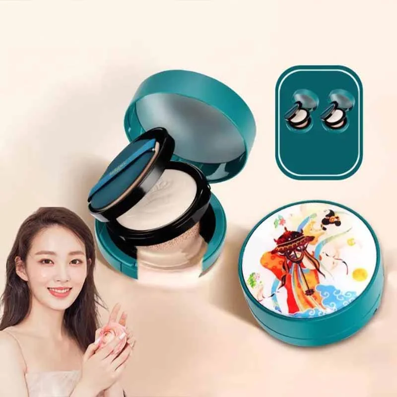 2-in-1 Double Layer Powder Foundation & Cushion Foundation - Image 2