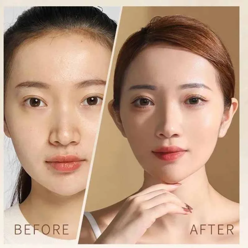 2-in-1 Double Layer Powder Foundation & Cushion Foundation - Image 4