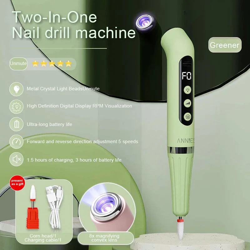 2 IN 1 GRINDING AND MANICURE TOOL WITH LED LIGHT - Image 11