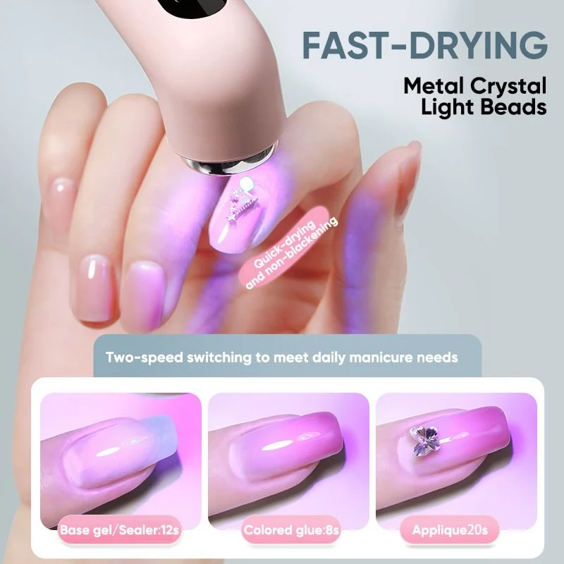 2 IN 1 GRINDING AND MANICURE TOOL WITH LED LIGHT - Image 2