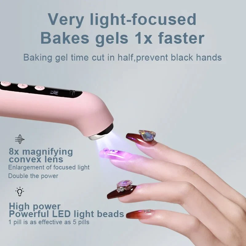 2 IN 1 GRINDING AND MANICURE TOOL WITH LED LIGHT - Image 7