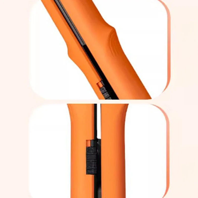 2-in-1 Mini Curling Wand & Flat Iron Hair Straightener - Image 10
