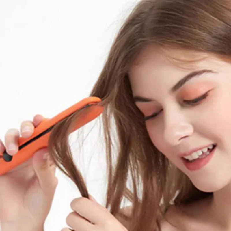 2-in-1 Mini Curling Wand & Flat Iron Hair Straightener - Image 3