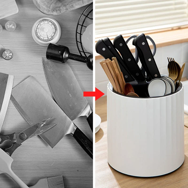 360°Rotation Kitchen Utensil Holder (Great Sale⛄BUY 2 Get 10% OFF + Freeshipping) - Image 7