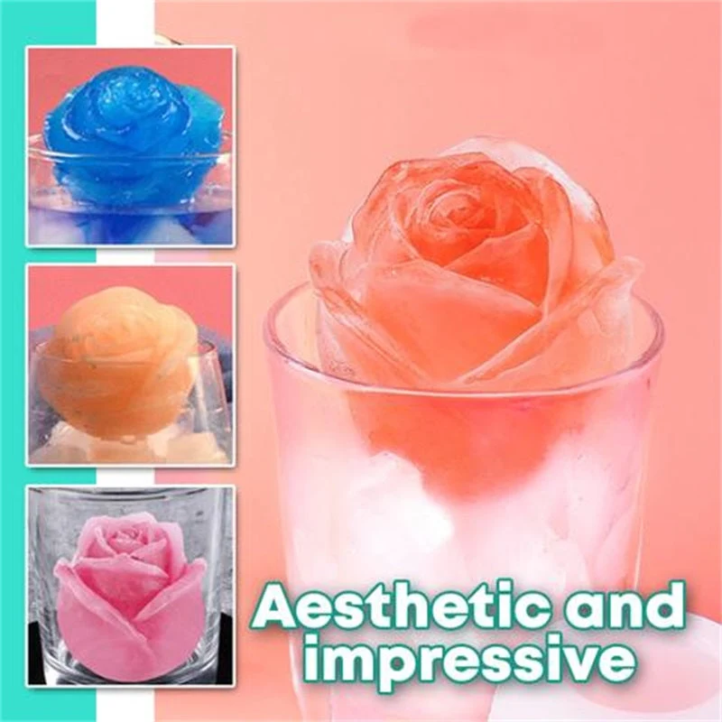 ❤️ 3D Silicone Rose Shape Ice Cube Mold(BUY 2 GET 1 FREE) - Image 2