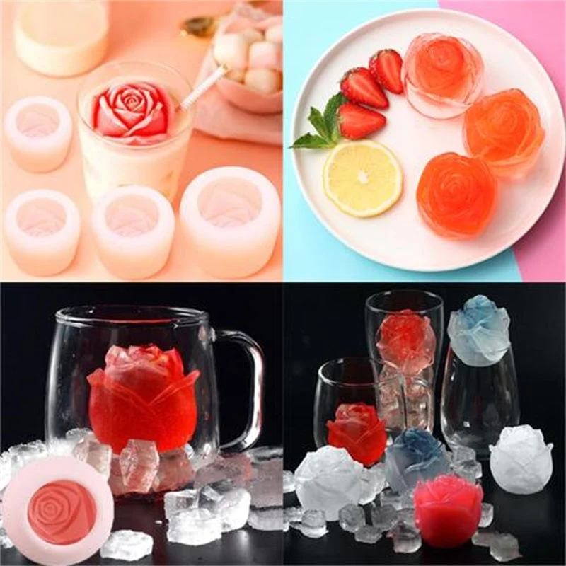 ❤️ 3D Silicone Rose Shape Ice Cube Mold(BUY 2 GET 1 FREE) - Image 4