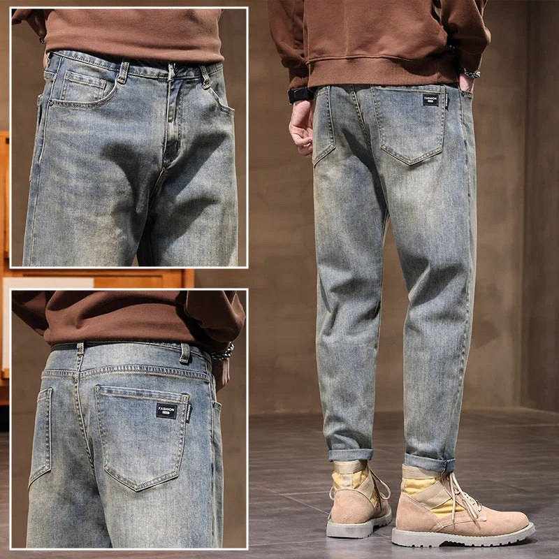 Men’s Vintage Casual Jeans - Image 12