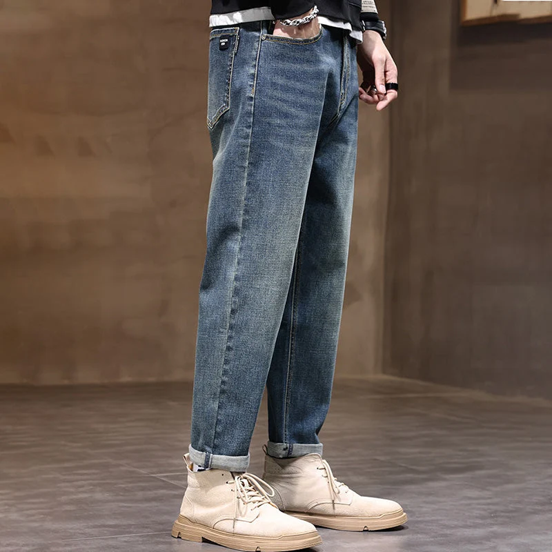 Men’s Vintage Casual Jeans - Image 5