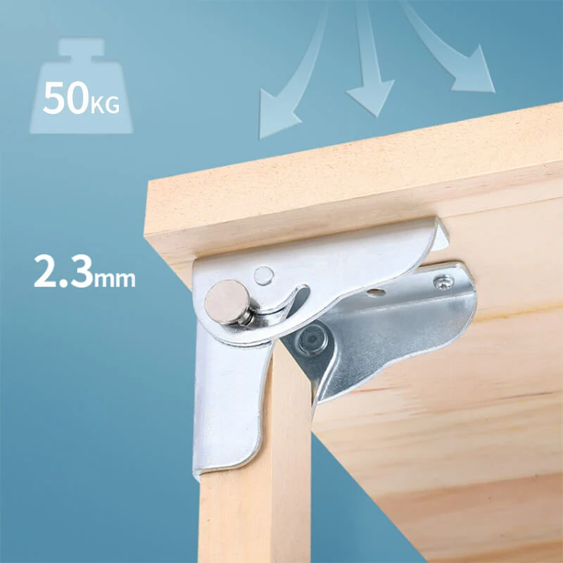 💥Hot Sale💥 90 degree self-locking folding hinge - Image 3