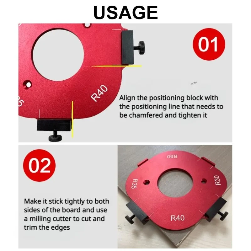 4 In 1 Arc Angle Positioning Template - Image 6