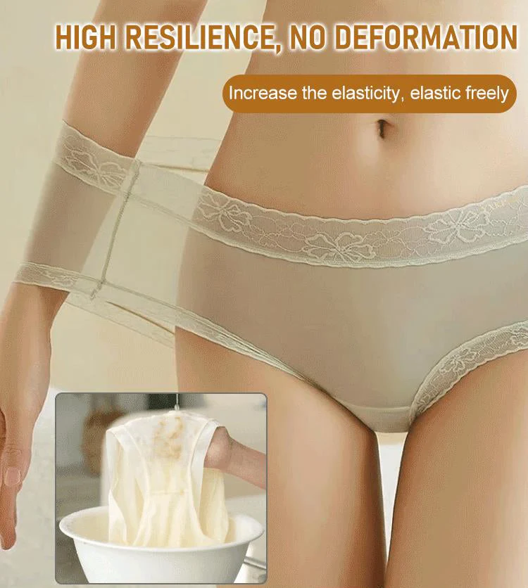 Ice Silk Nude Sense Antibacterial Lactic Acid Underwear - Image 5