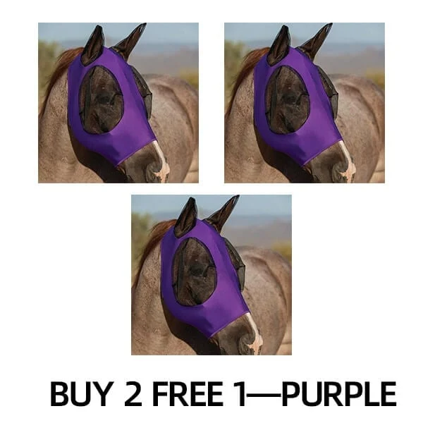 Equine Mask Anti-Fly Mesh - Image 15