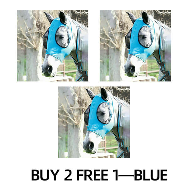 Equine Mask Anti-Fly Mesh - Image 19