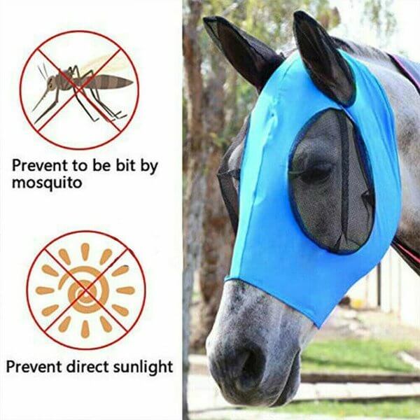 Equine Mask Anti-Fly Mesh - Image 2