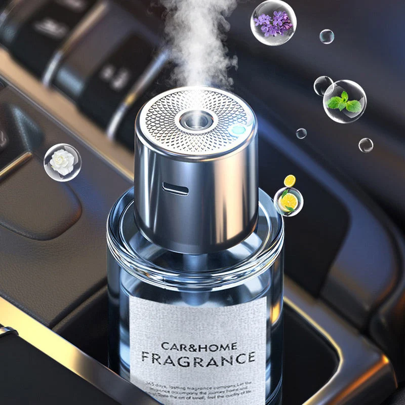 (Great Sale⛄BUY 2 Get 5% OFF)Smart Ultrasonic Atomized Car Air Freshener - 5 Gears Adjustment & Auto On/Off