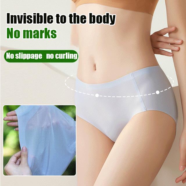 Women's Seamless Ice Silk Antibacterial Panties - Image 2