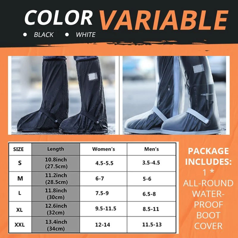 All-Round Long Waterproof Boot Cover - Image 4