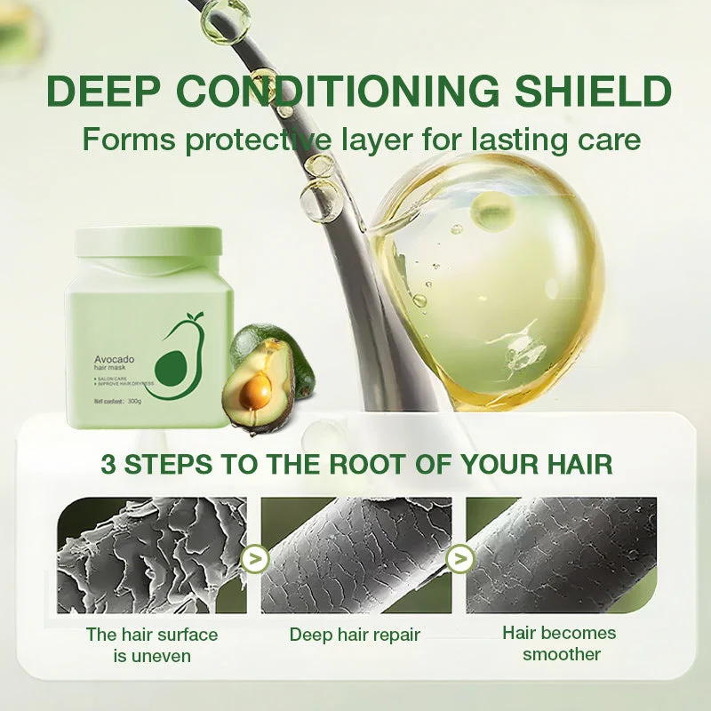 🏆✨ 50% Off for a Limited Time – Avocado Hair Mask for Intensive Care - Image 8