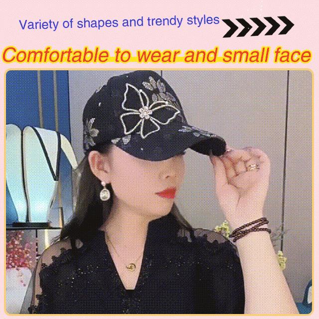 🔥Hot Sale 49% Off🔥Mesh Diamond Butterfly Baseball Cap-(Great Sale⛄BUY 2 Get 10% OFF+Free Shipping) - Image 2