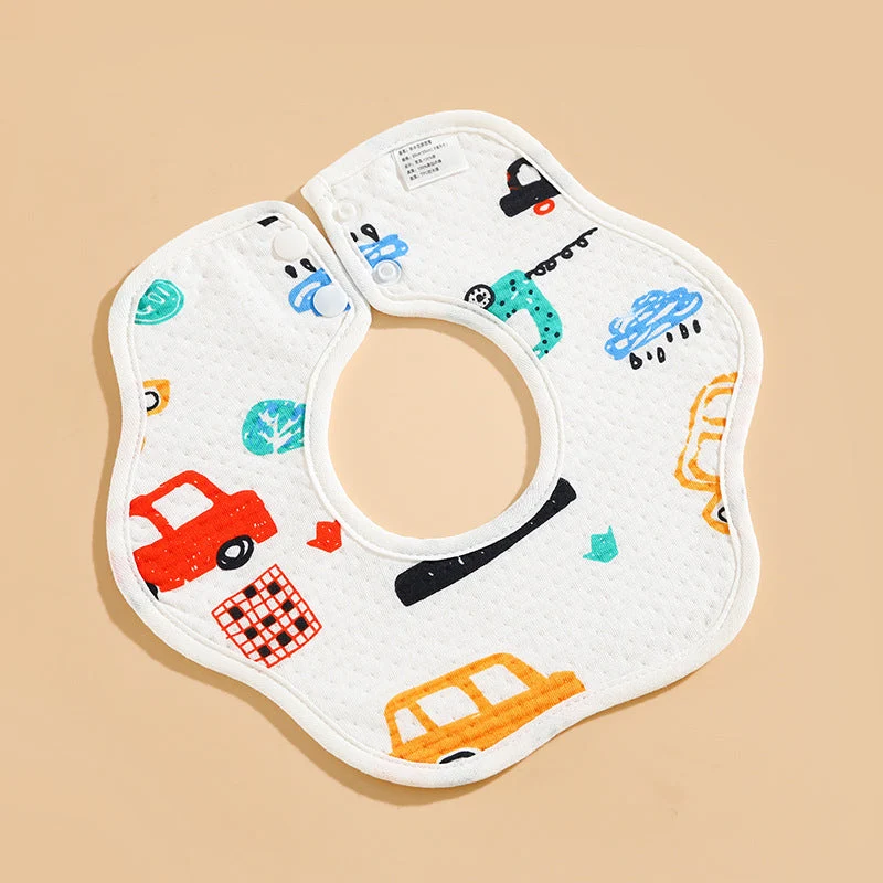 [Best Gift For Baby] 💞👶Newborn Baby Cotton Drooling Towel Bib - Image 14