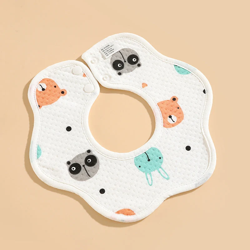 [Best Gift For Baby] 💞👶Newborn Baby Cotton Drooling Towel Bib - Image 19
