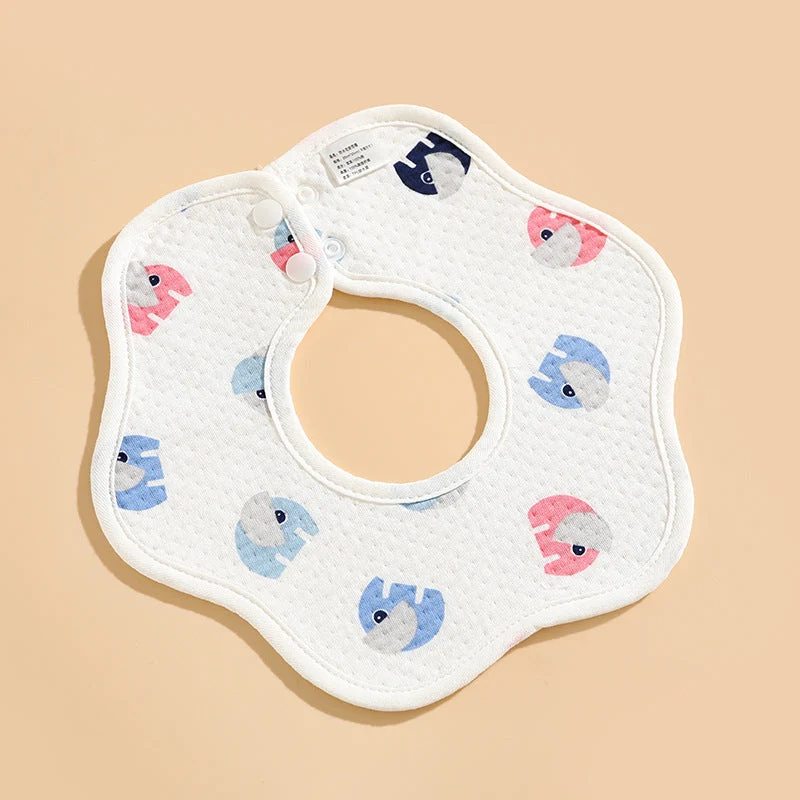 [Best Gift For Baby] 💞👶Newborn Baby Cotton Drooling Towel Bib - Image 20