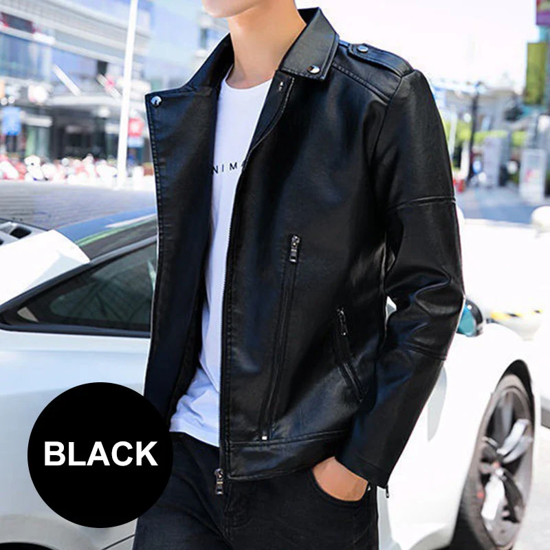 [Best Gift For Him] Men's Cool Leather Jacket（Great Sale⛄BUY 2 Get 5% OFF） - Image 11