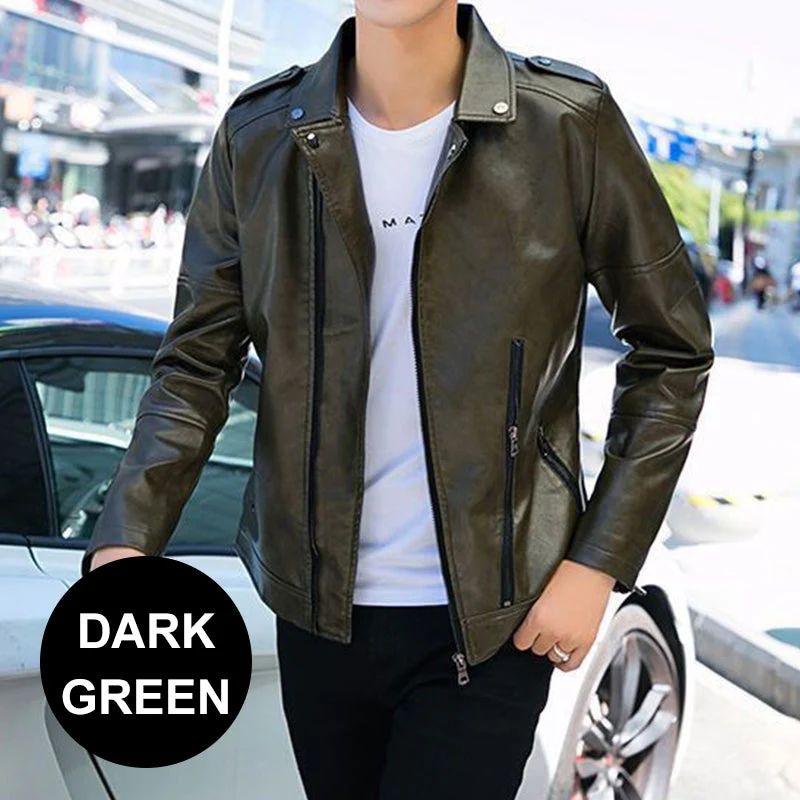[Best Gift For Him] Men's Cool Leather Jacket（Great Sale⛄BUY 2 Get 5% OFF） - Image 12