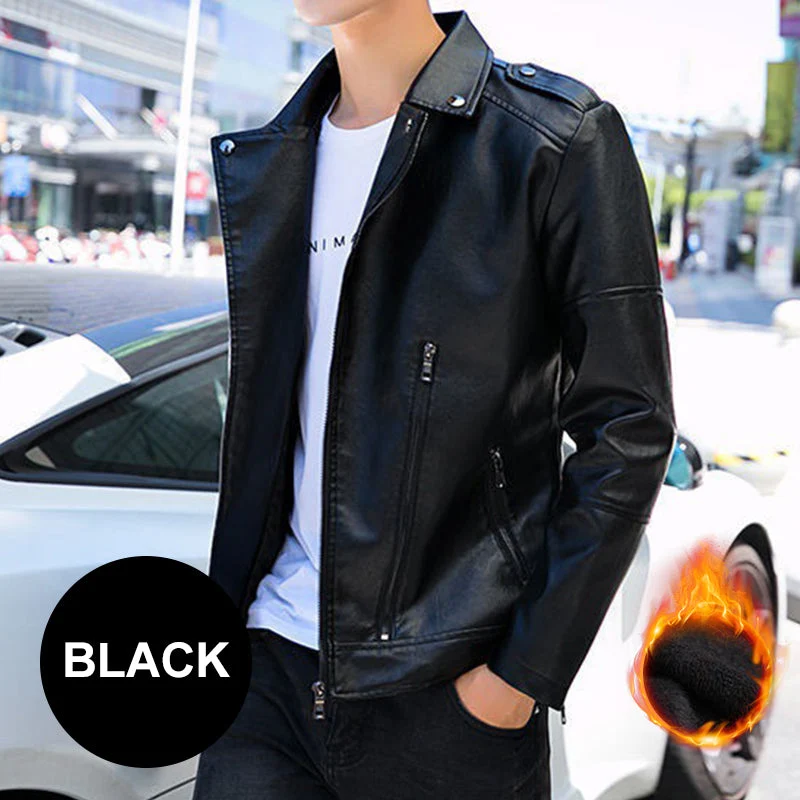 [Best Gift For Him] Men's Cool Leather Jacket（Great Sale⛄BUY 2 Get 5% OFF） - Image 13