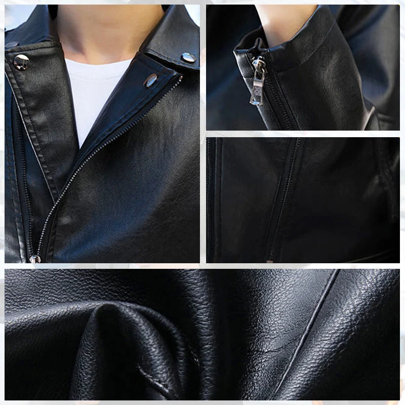 [Best Gift For Him] Men's Cool Leather Jacket（Great Sale⛄BUY 2 Get 5% OFF） - Image 7