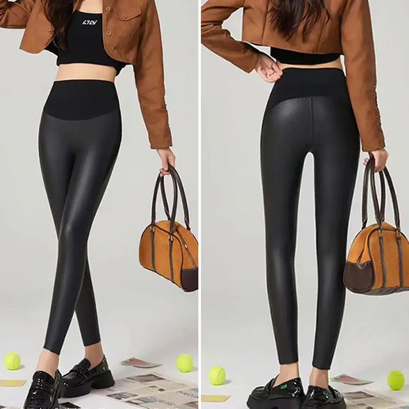 ✨Women’s Faux Lifting Leather Leggings (Great Sale⛄BUY 2 Get 5% OFF + FREE SHIPPING) - Image 14