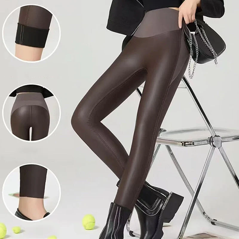 ✨Women’s Faux Lifting Leather Leggings (Great Sale⛄BUY 2 Get 5% OFF + FREE SHIPPING) - Image 22
