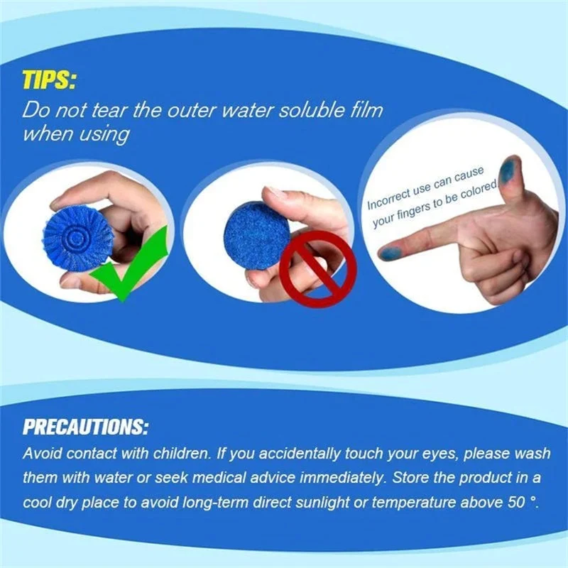 Blue Deodorant Block (10 PCS/1 Pack) - Image 7