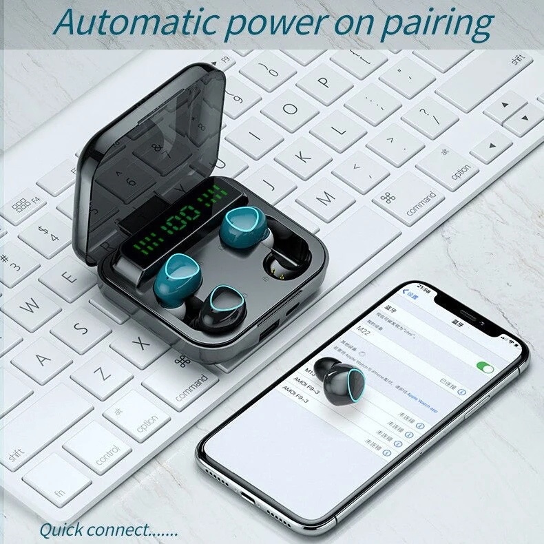 M22 Wireless 4 Buds Bluetooth Headset - Image 5