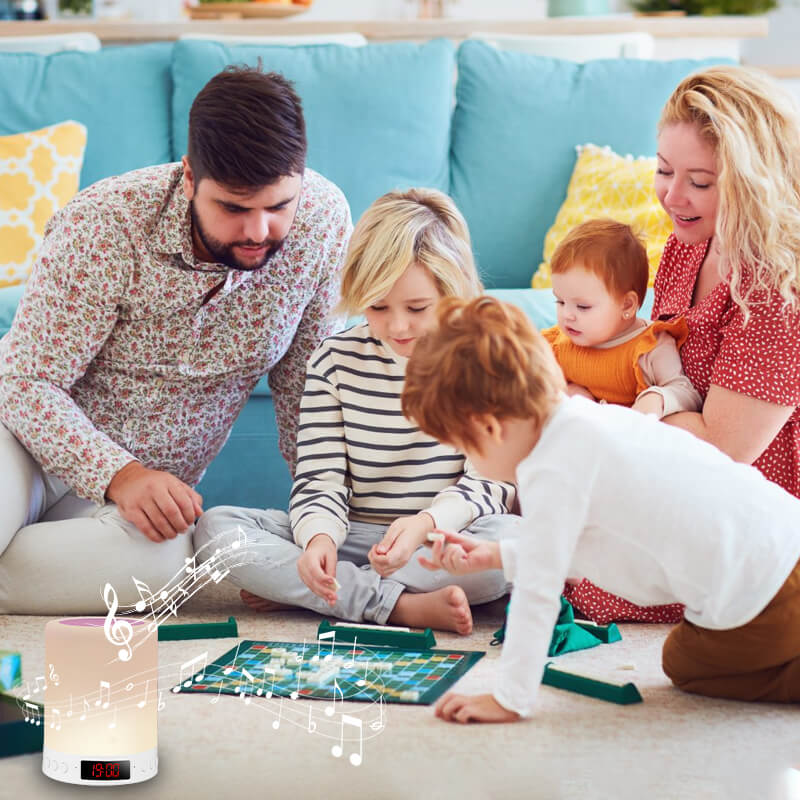 Bluetooth Speaker&Colorful Lighting Table Lamp - Image 5