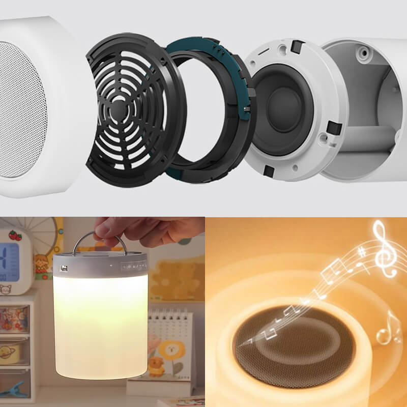 Bluetooth Speaker&Colorful Lighting Table Lamp - Image 6