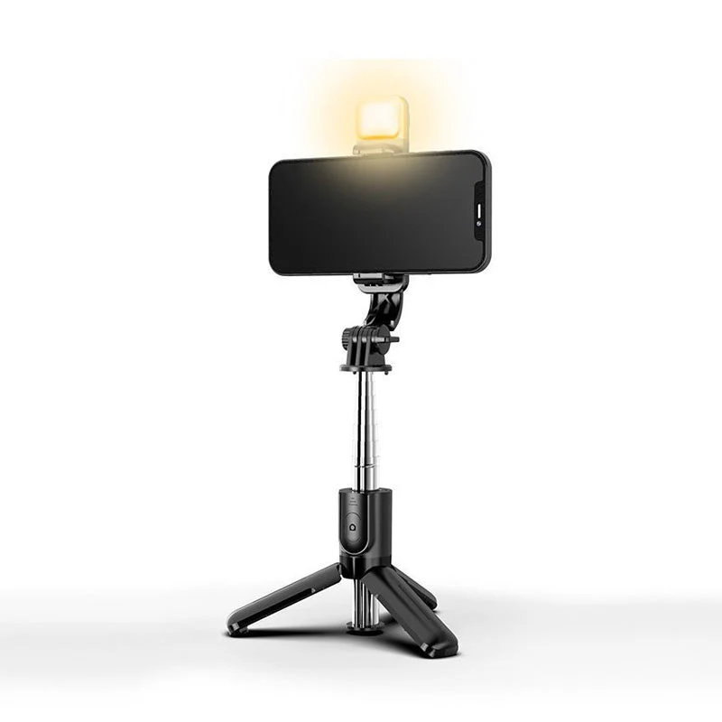 Bluetooth Selfie Stick Tripod with Telephone Stand and Beauty Fill-in Lighting - Image 10