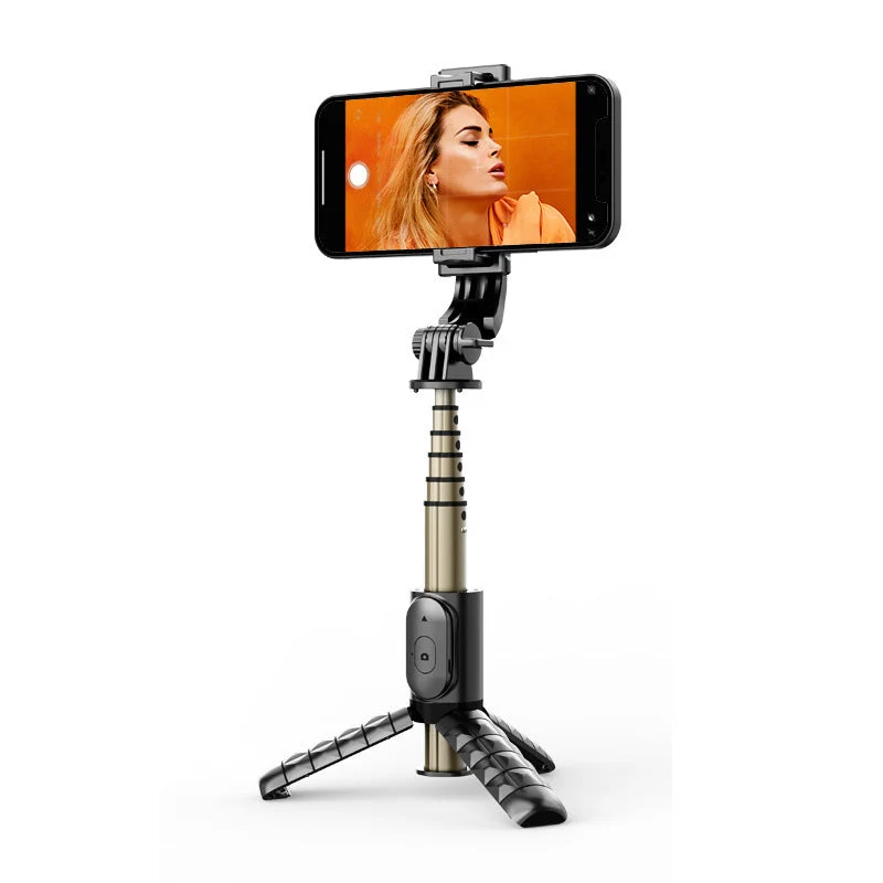 Bluetooth Selfie Stick Tripod with Telephone Stand and Beauty Fill-in Lighting - Image 12