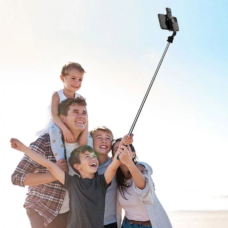 Bluetooth Selfie Stick Tripod with Telephone Stand and Beauty Fill-in Lighting - Image 4