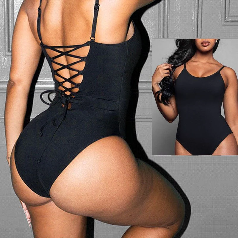 Women’s Gathered Butt Lifting Bodysuit Shapewear - Image 4