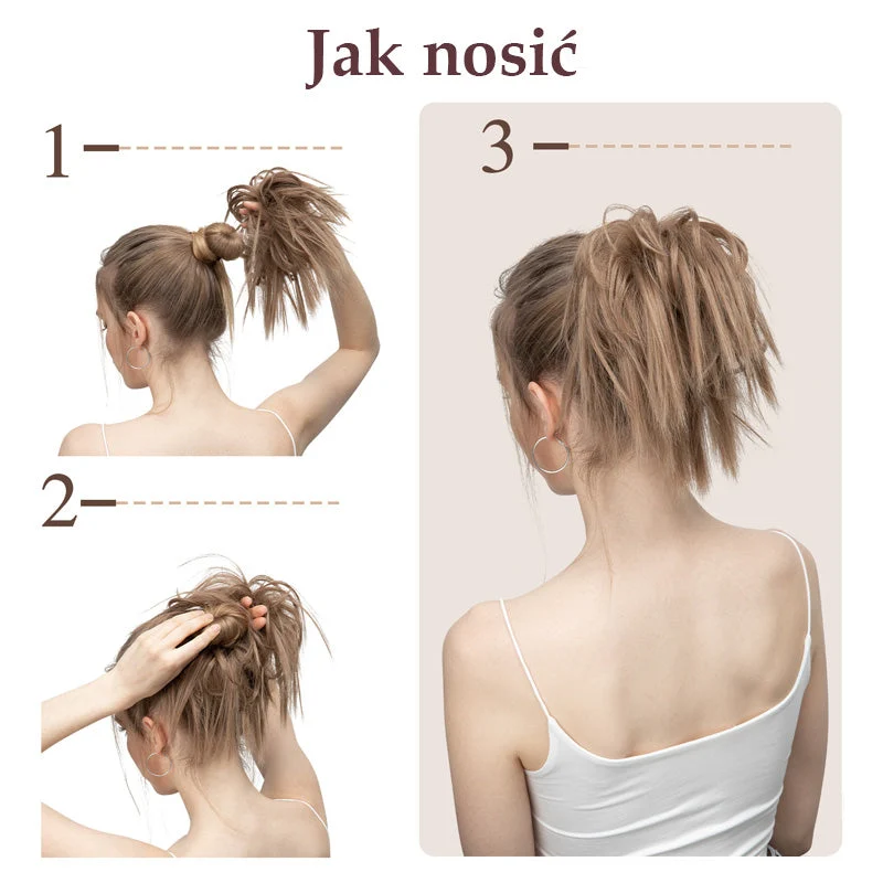 Messy Ponytail Wig Wrap - Image 2