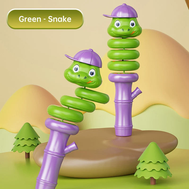 Cartoon Animal Shape Snake Twisting Hand Held Whistle Toy - Image 10