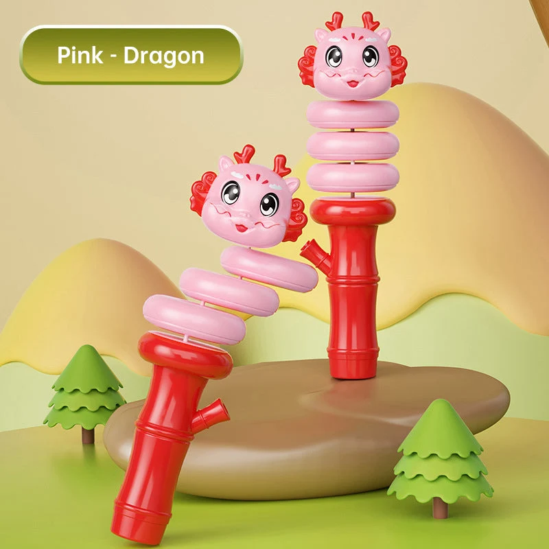 Cartoon Animal Shape Snake Twisting Hand Held Whistle Toy - Image 11