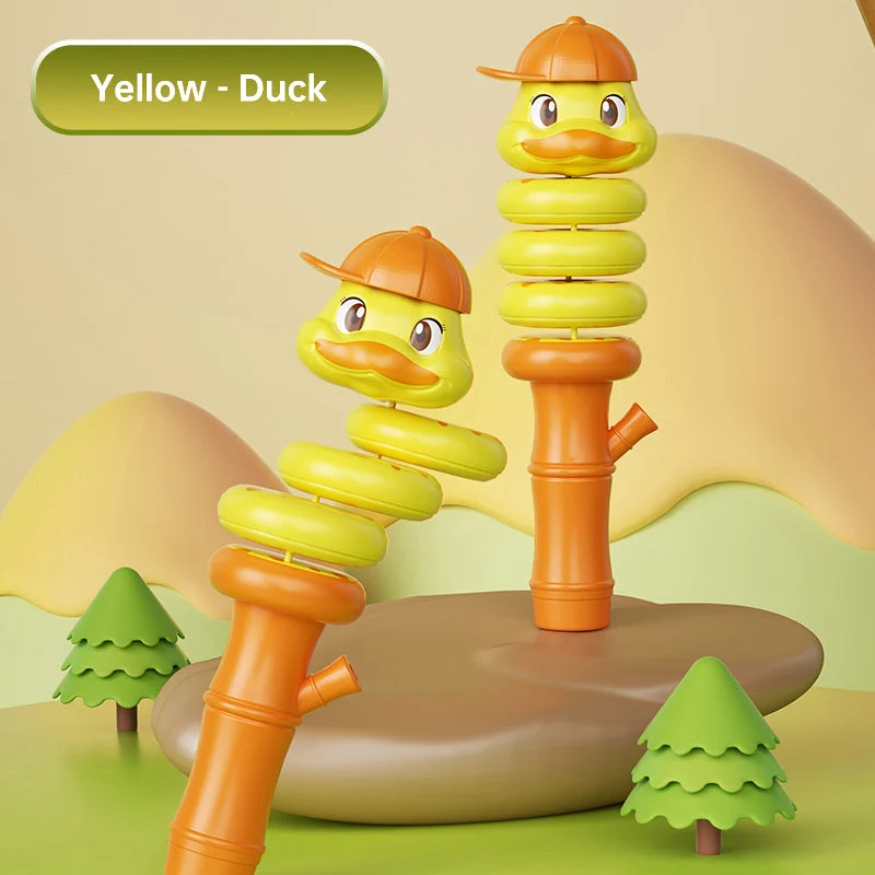 Cartoon Animal Shape Snake Twisting Hand Held Whistle Toy - Image 12