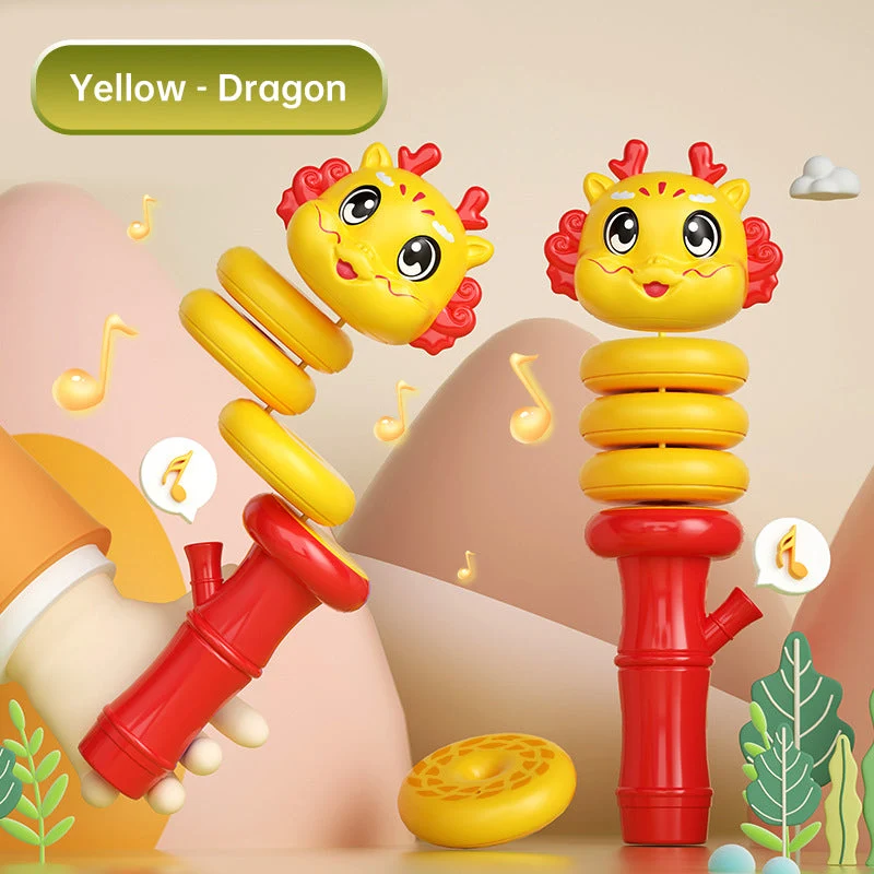 Cartoon Animal Shape Snake Twisting Hand Held Whistle Toy - Image 9