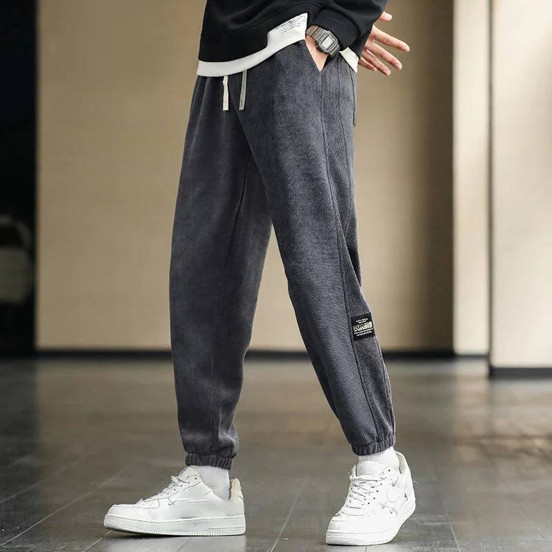 Corduroy Fabric Men's Casual Soft Pants - Image 3