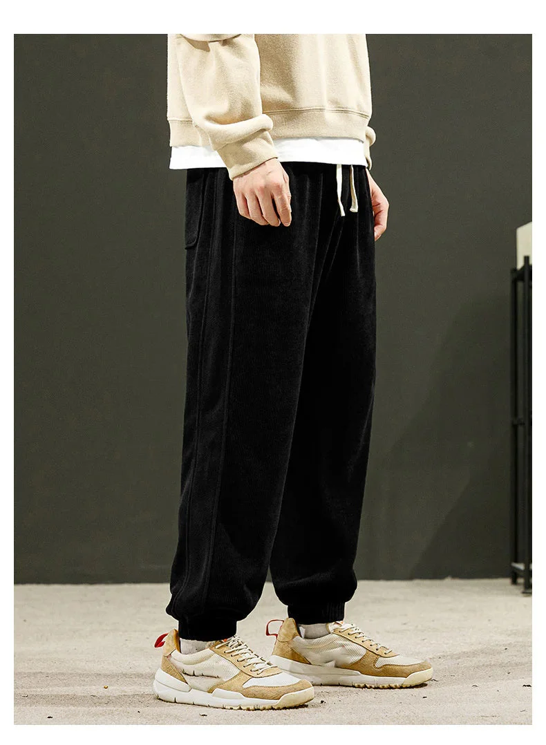 Corduroy Fabric Men's Casual Soft Pants - Image 6