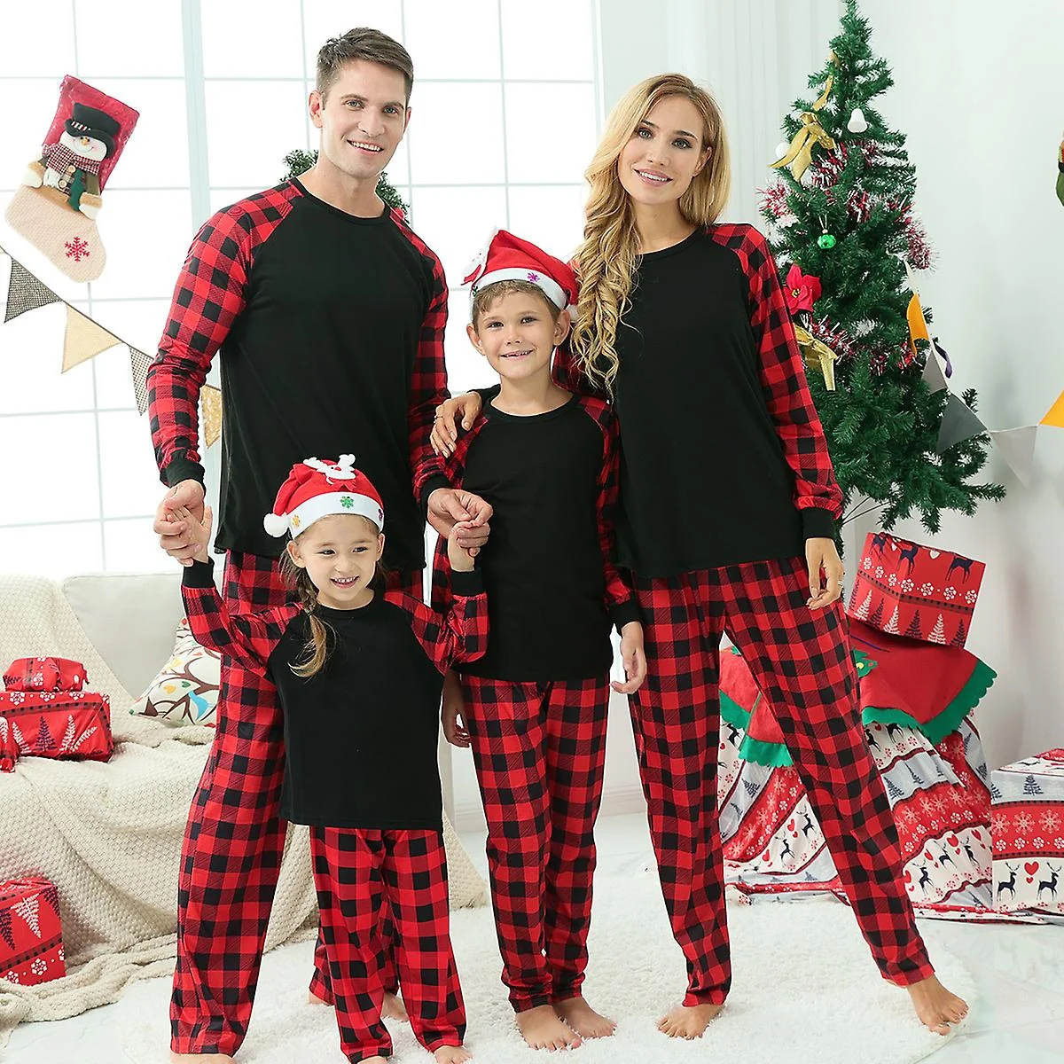 Super Comfortable Soft Christmas Pajamas Set - Image 5