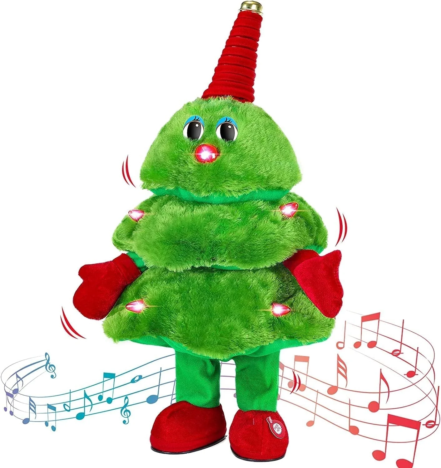🎵🎄Sing and Dance Rock Christmas Tree Toy🎸🎷 - Image 4